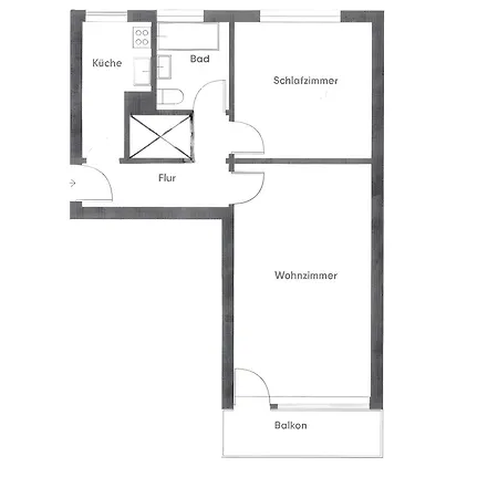 Fewo A6 Mit 24-7 Geoeffneter Sauna Апартаменты *